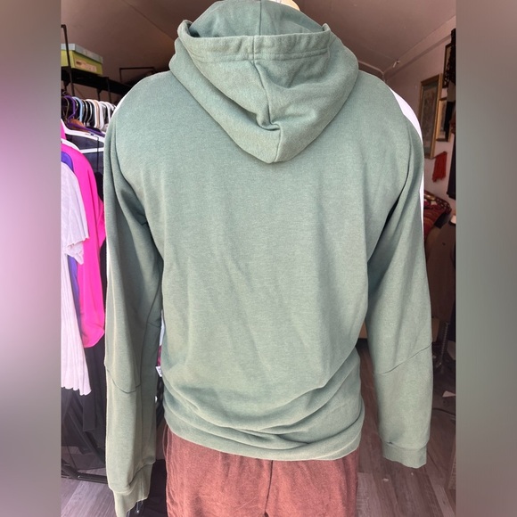 Adidas organic cotton hoodie. Green size SMALL - Picture 5 of 9
